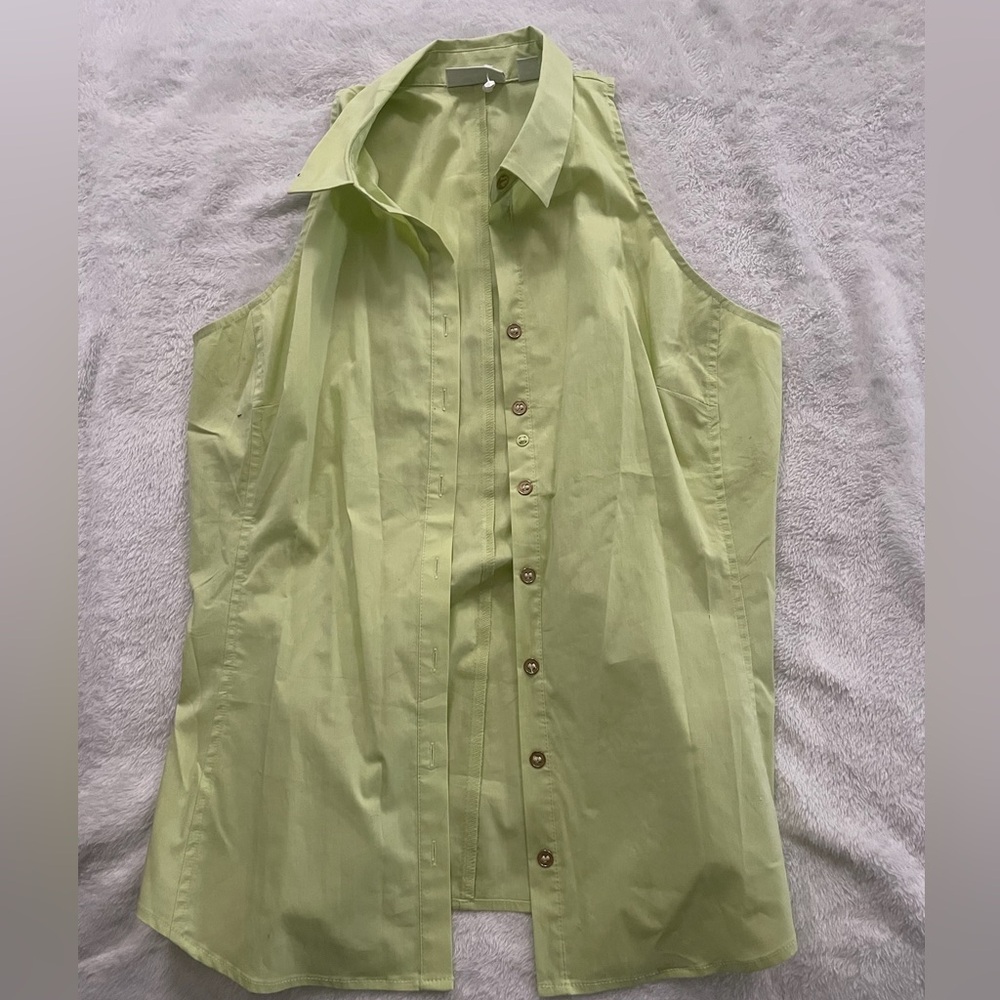 New York & Company Light Green Top